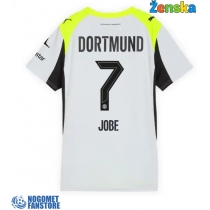 Borussia Dortmund Jobe Bellingham #7 Gostujuci Dres za Ženska 2025-26 Kratak Rukav